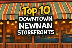 The Top 10 Downtown Newnan Storefronts